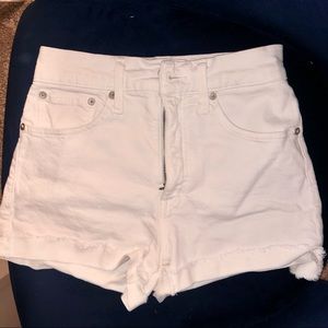 WHITE MADEWELL SHORTS